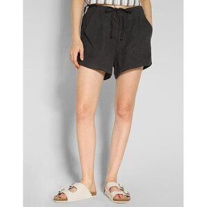 AMERICAN EAGLE Women's AE Dreamy Drape Linen-Blend Carpenter Short Size 2